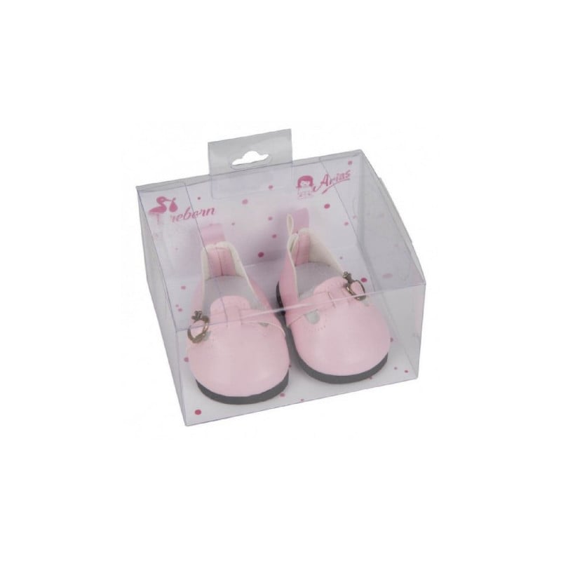 SET ZAPATOS ROSA PARA MUÑECOS DE 45CM