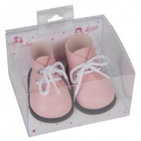 SET DE BOTAS ROSA PARA MUÑECOS DE 45CM 2