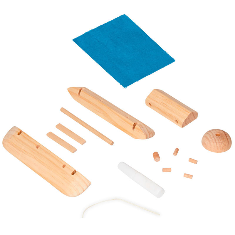 KIT MONTAJE BOTE MADERA