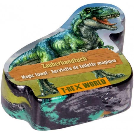 TOALLA MAGICA T-REX WORLD TOALLA MAGICA T-REX WORLD