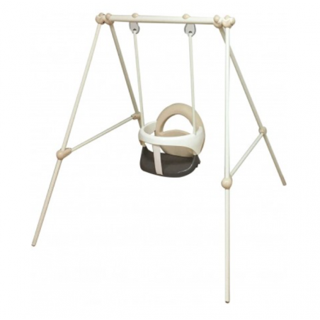 COLUMPIO METAL BABY SWING BEIGE
