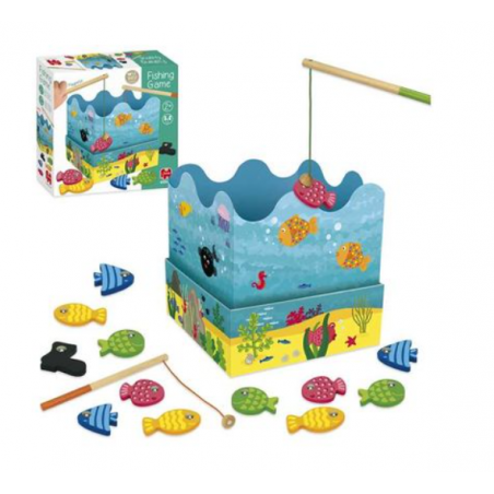 Juego De Pesca Madera