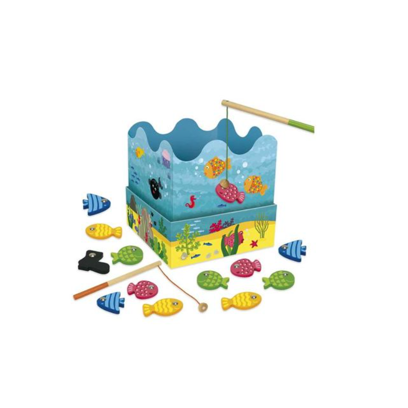 Juego De Pesca Madera