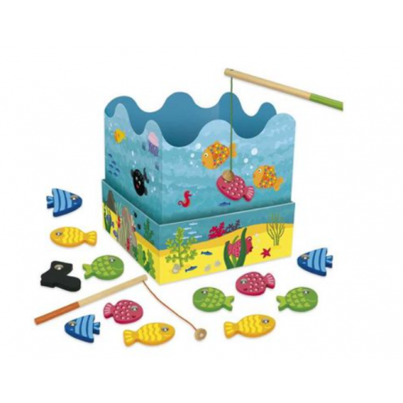 Juego De Pesca Madera
