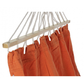HAMACA KDK NARANJA FLECOS 255X80X28 CM 2