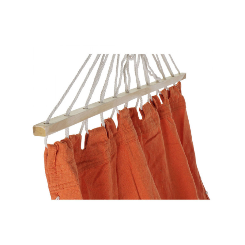 HAMACA KDK NARANJA FLECOS 255X80X28 CM