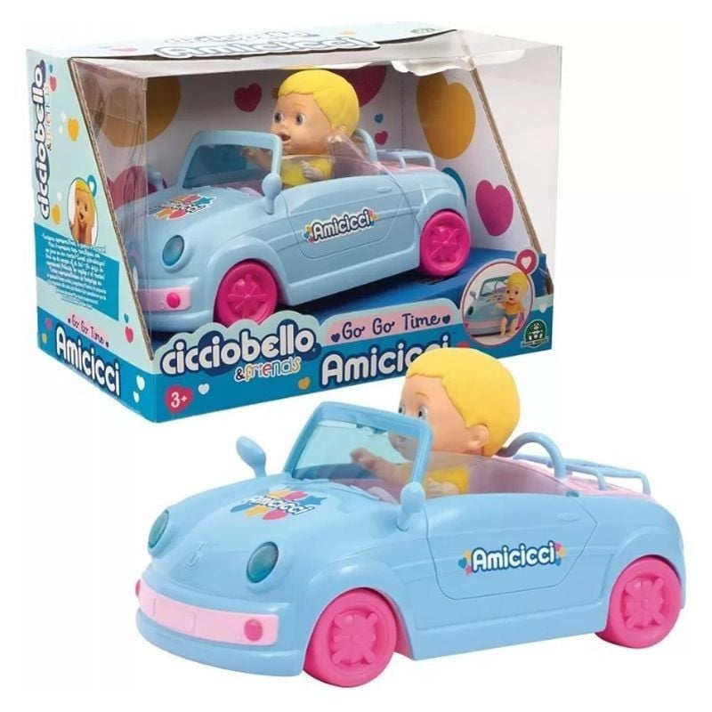 AMICICCI BEBE CON COCHE