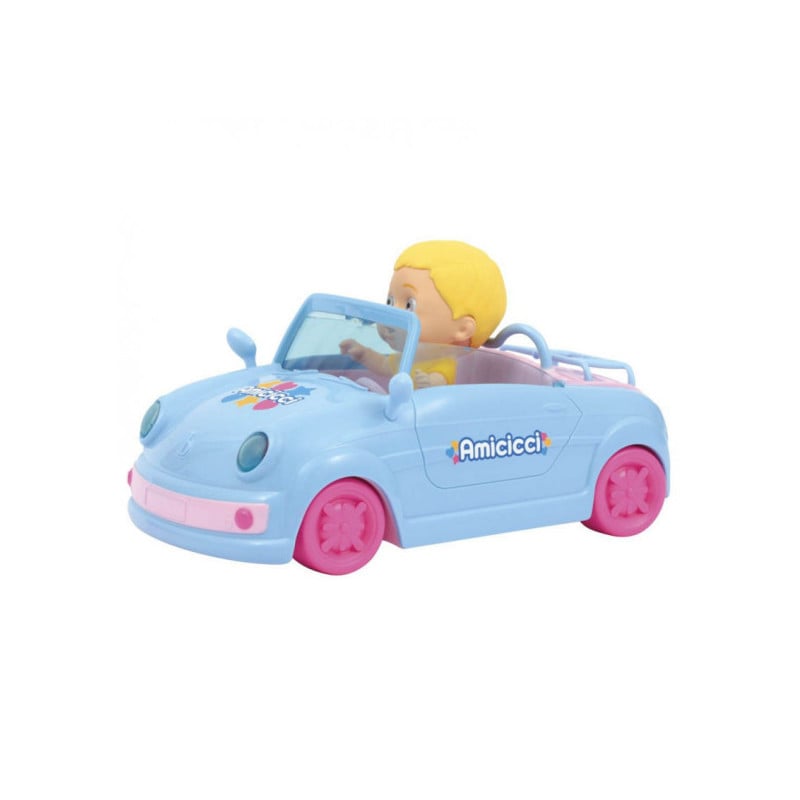 AMICICCI BEBE CON COCHE