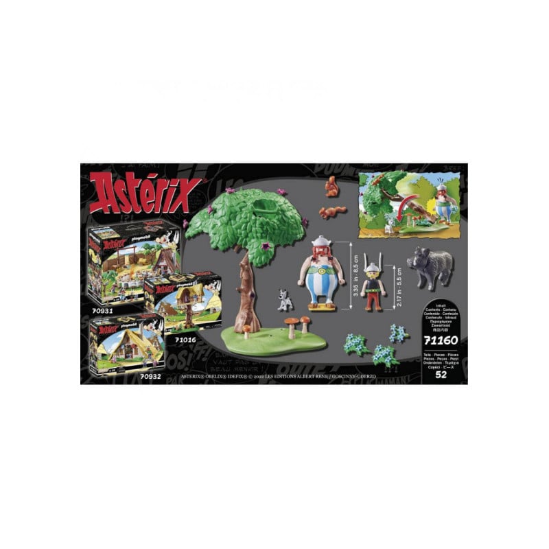 LA CAZA DEL JABALI PLAYMOBIL ASTERIX