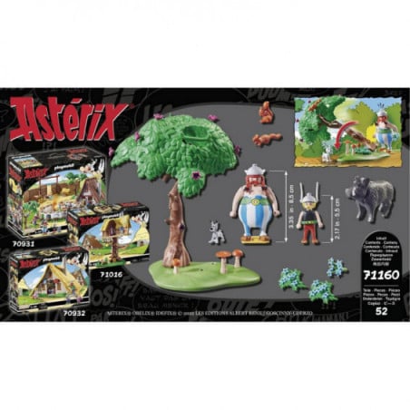 LA CAZA DEL JABALI PLAYMOBIL ASTERIX