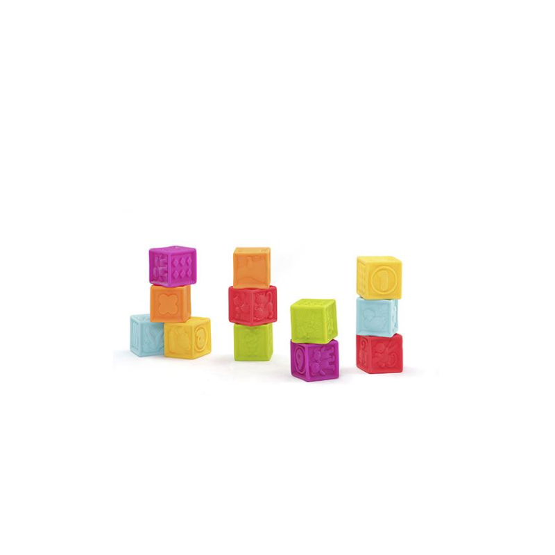 BLOQUES SENSORIALES CUBOS 12 PIEZAS