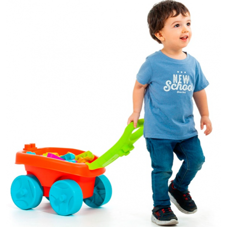 VAGON BLOQUES + 20 PIEZAS