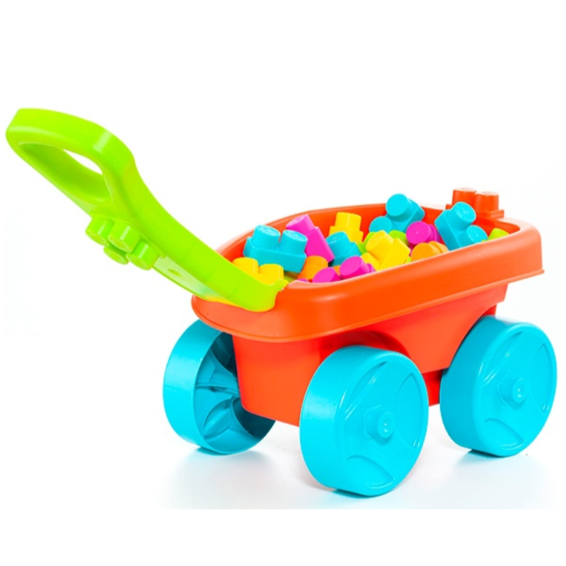 VAGON BLOQUES + 20 PIEZAS