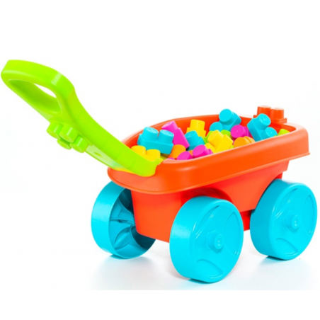 VAGON BLOQUES + 20 PIEZAS