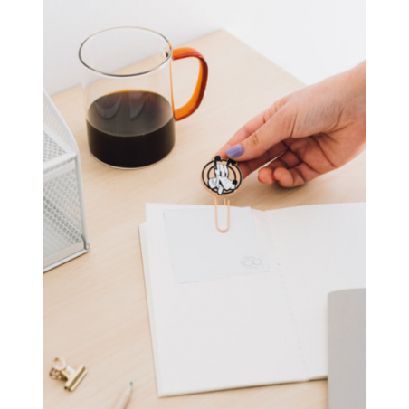 SET DE CLIPS CON TOPPER DISNEY MICKEY 100 ANIVERSARIO