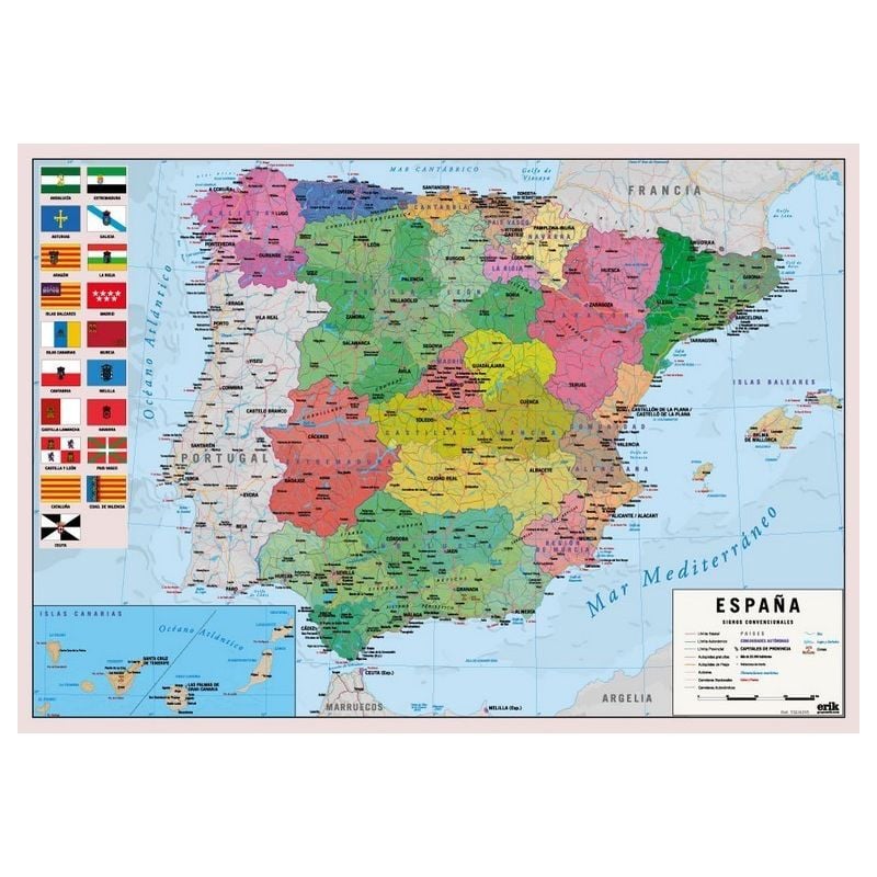 VADE ESCOLAR MAPA ESPAÑA