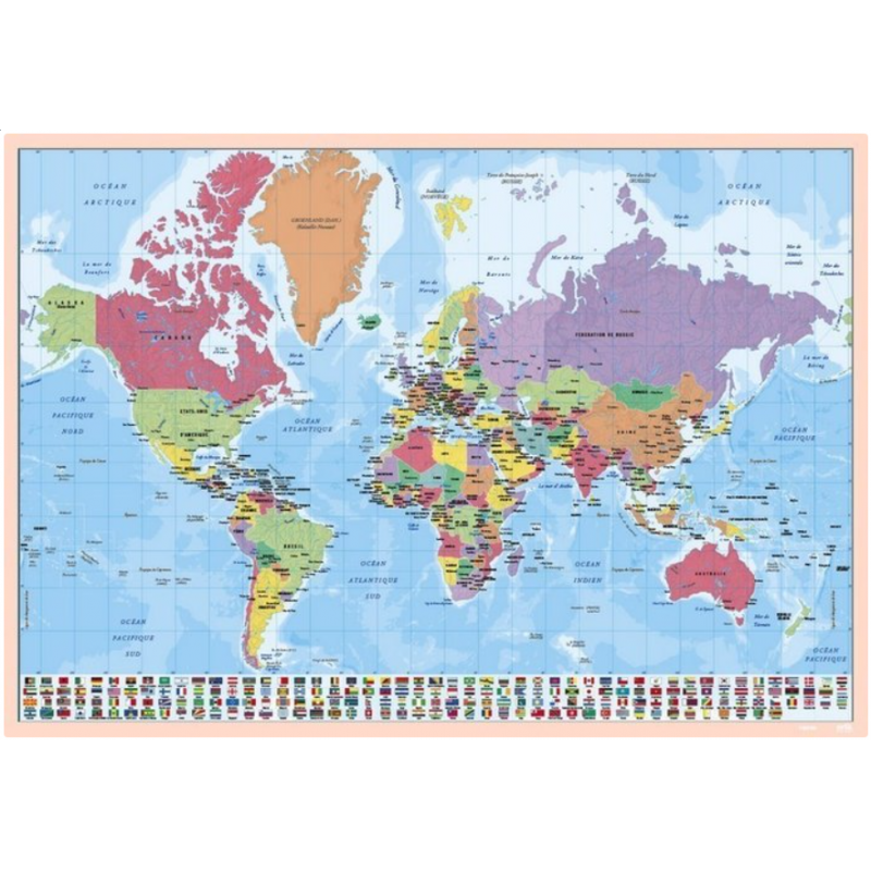 VADE ESCOLAR MAPA MUNDO