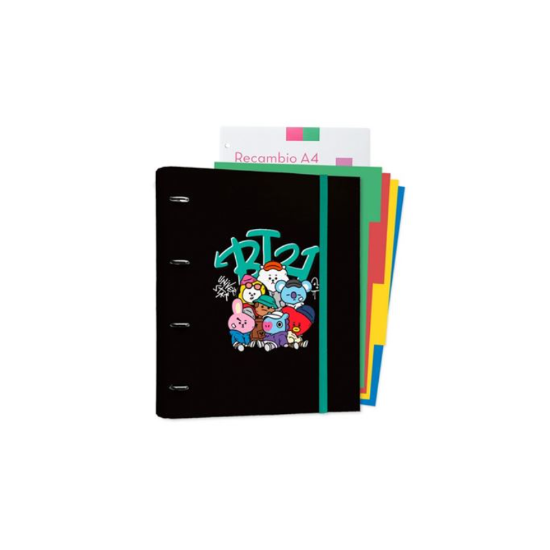 Carpeblock 4 Anillas Premium BT21 Street