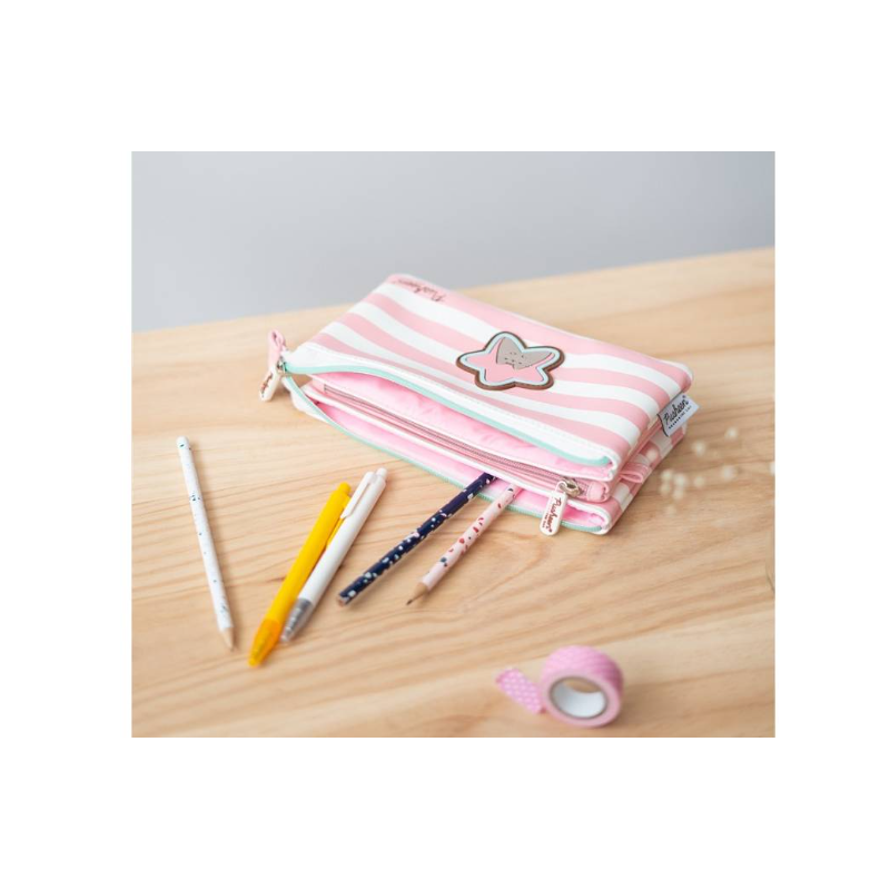 ESTUCHE TRIPLE PUSHEEN ROSE COLLECTION