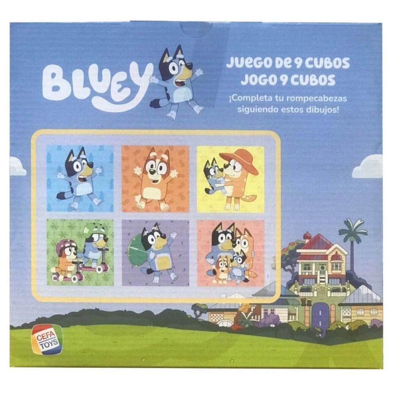 ROMPECABEZAS 9 CUBOS BLUEY