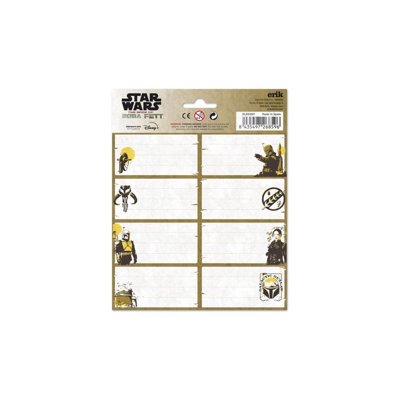 Etiquetas Adhesivas The Book Of Boba Fee