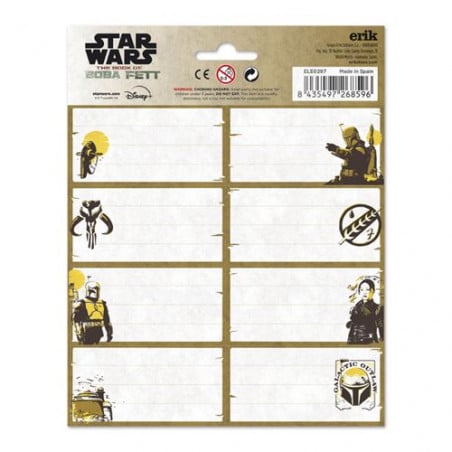 Etiquetas Adhesivas The Book Of Boba Fee