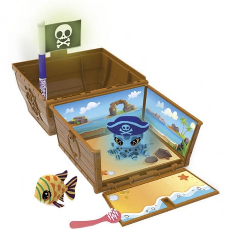 WASHIMALS GLOW OCEAN PETS COFRE DEL TESORO