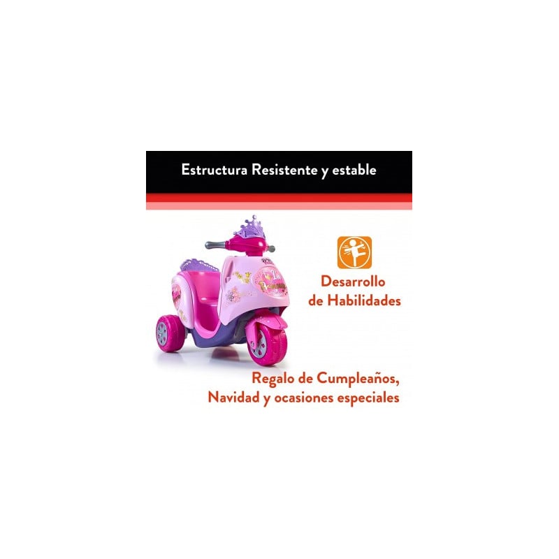 FEBER SCOOTY LITTLE PRINCESS 6V