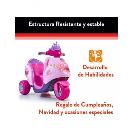 FEBER SCOOTY LITTLE PRINCESS 6V