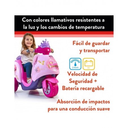 FEBER SCOOTY LITTLE PRINCESS 6V