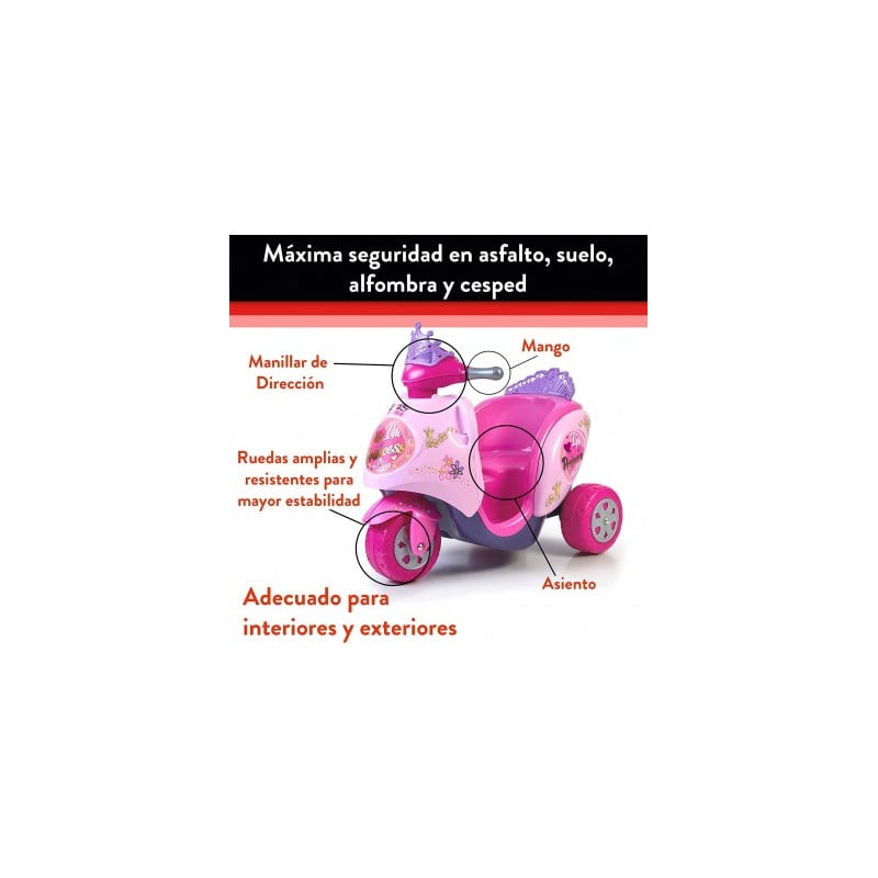 FEBER SCOOTY LITTLE PRINCESS 6V