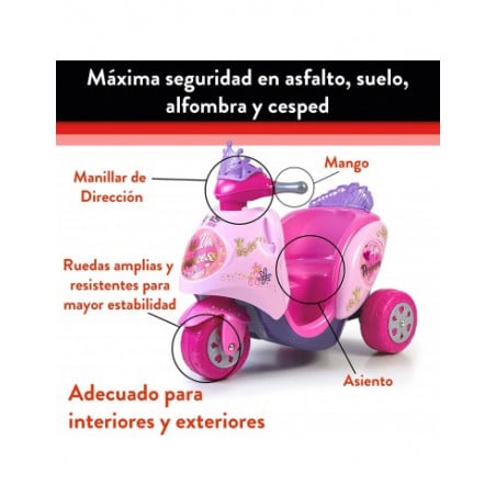 FEBER SCOOTY LITTLE PRINCESS 6V