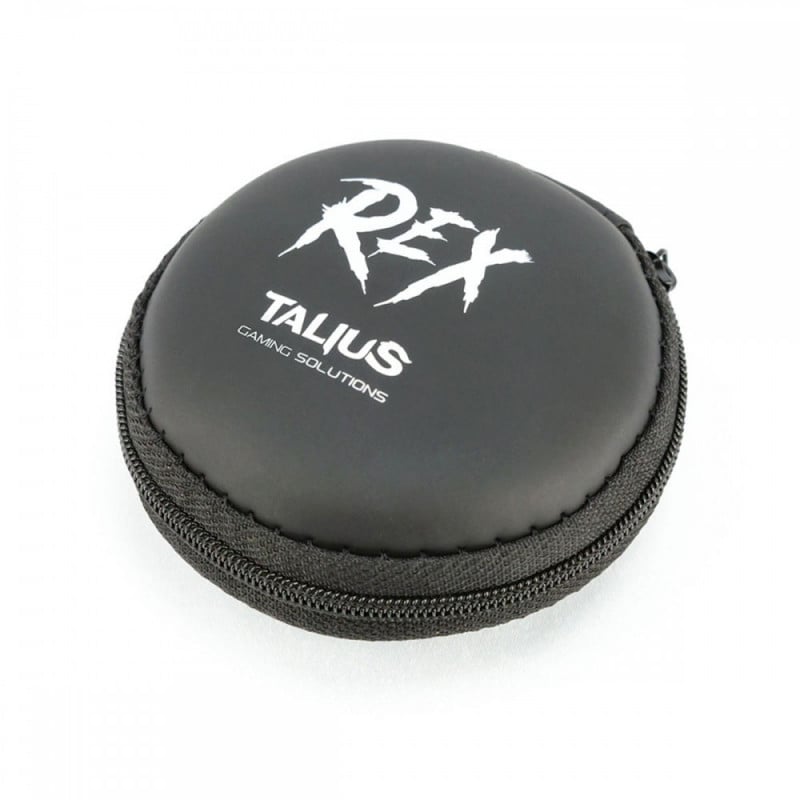 TALIUS INTRAURICULAR GAMING REX NEGRO Y ROJO