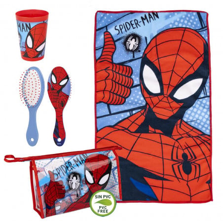 NECESER ASEO VIAJE ACCESORIOS SPIDERMAN 