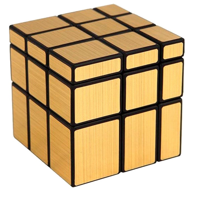 CUBO RUBIKS 3X3 MIRROR GOLD