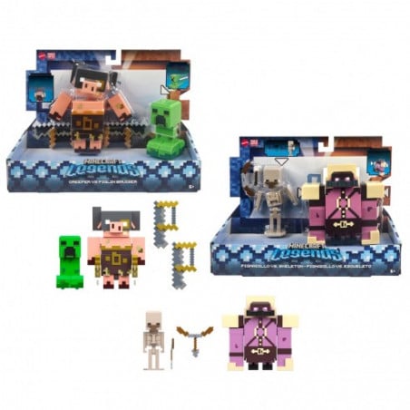 Minecraft Pack 2 Figuras 8 Cm Surtido