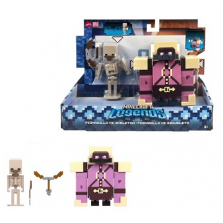 MINECRAFT PACK 2 FIGURAS 8 CM SURTIDO