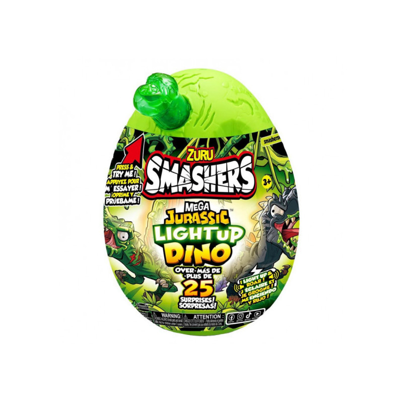 DINO JURASSIC MEGA HUEVO CON LUZ