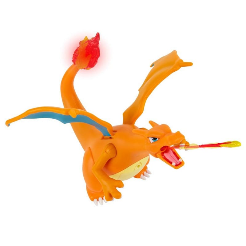 FIGURA CHARIZARD ELECTRONICO VS PIKACHU