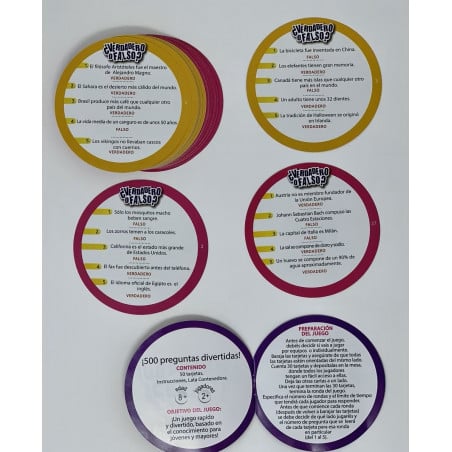 JUEGO DE VERDADERO O FALSO