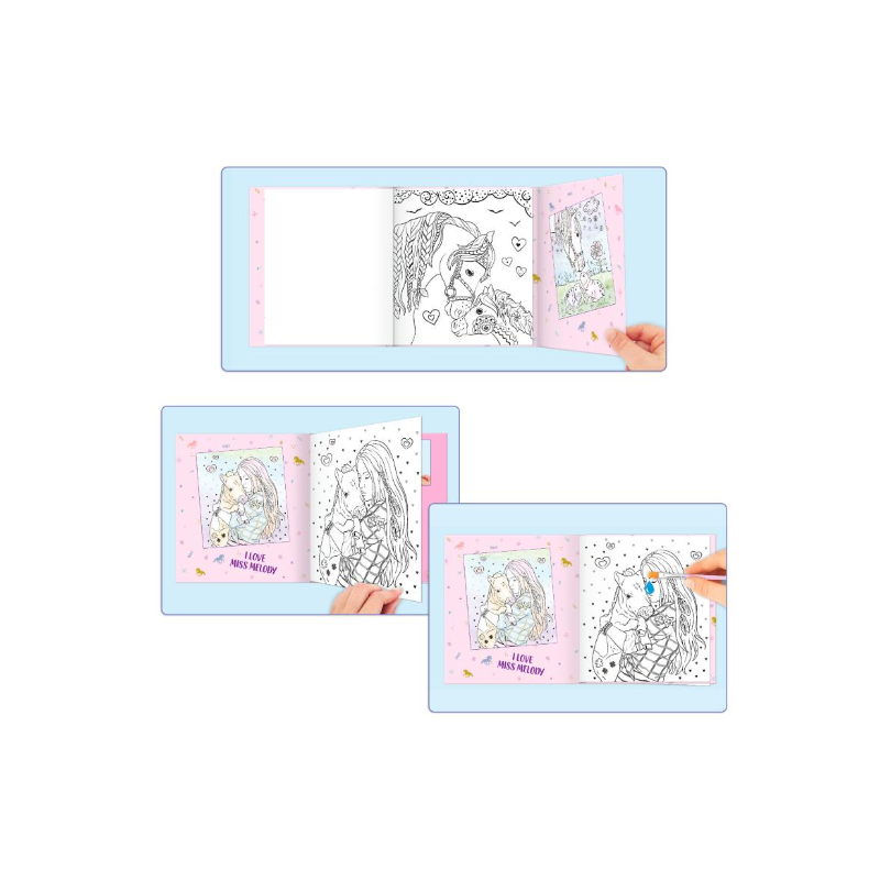 MISS MELODY WATER COLOUR BOOK