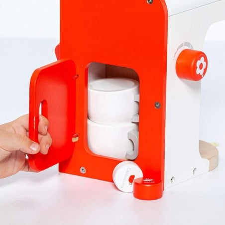 MAQUINA DE CAFE DE MADERA