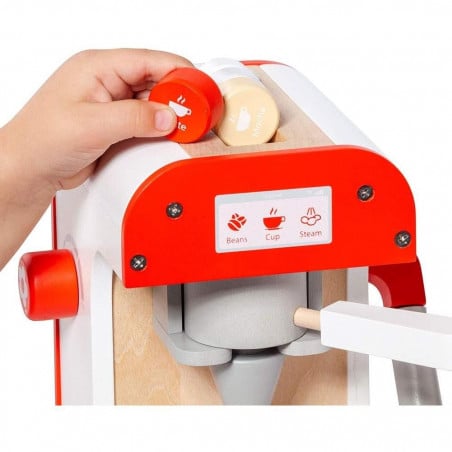 MAQUINA DE CAFE DE MADERA