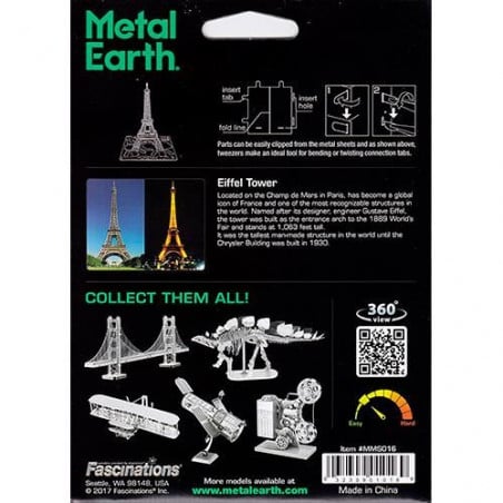 MAQUETA METAL WORKS TORRE EIFFEL