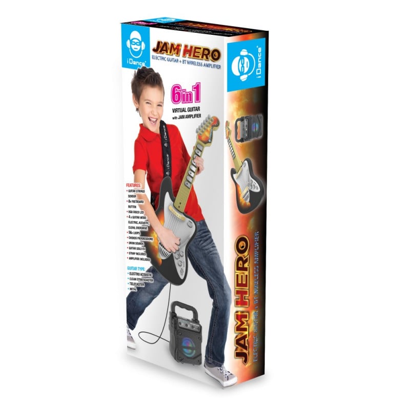 GUITARA ELECTRICA CON AMPLIFICADOR JAM H