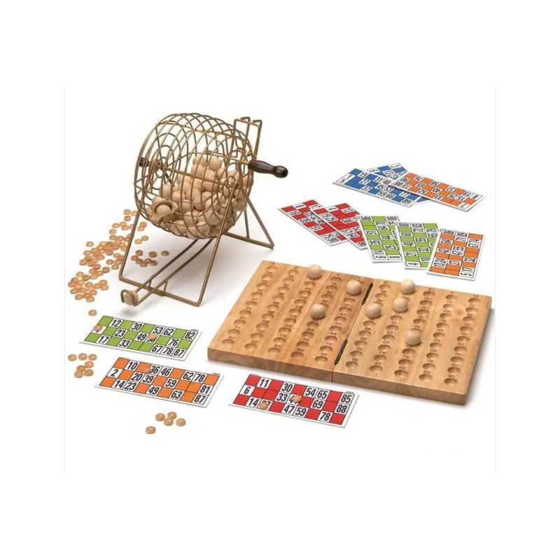 BINGO DELUXE MADERA Y METAL