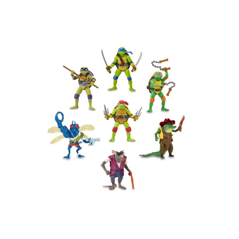TMNT MOVIE - FIGURAS BÁSICAS ASST