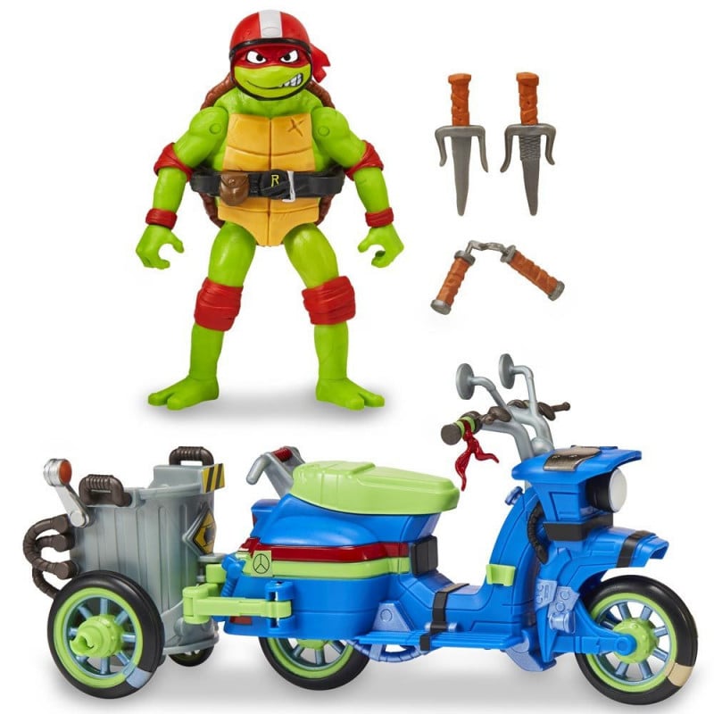 TMNT MOVIE- VEHICULOS CON FIGURA SURTIDO