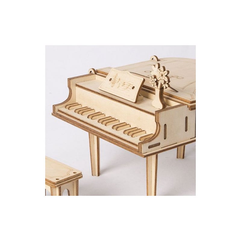 MAQUETA GRAND PIANO MODERN 3D WOODEN PUZZLE