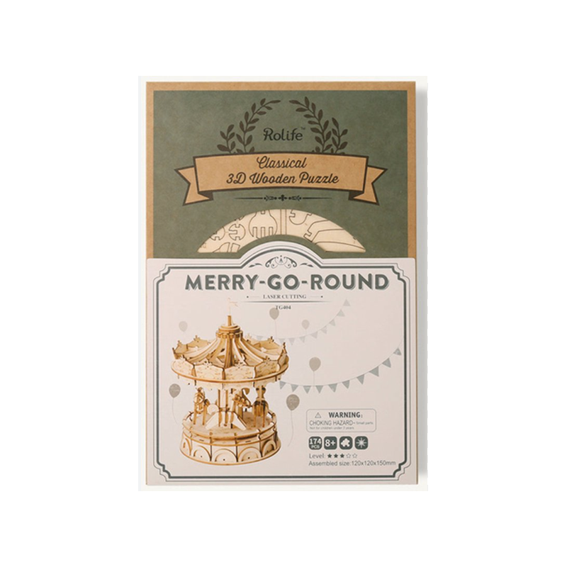 MAQUETA TIOVIVO MODERN3D WOODEN PUZZLE